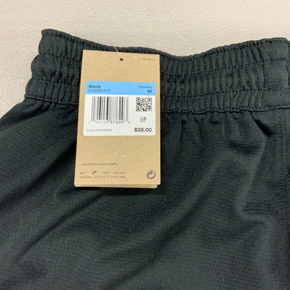 Nike Men's Icon Shorts Black Medium 11in Inseam NEW - Picture 3 of 3